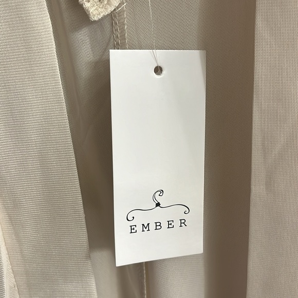 Ember Womens Sheer Open Front
Kimono Cardigan topper Floral Size S - Picture 12 of 13